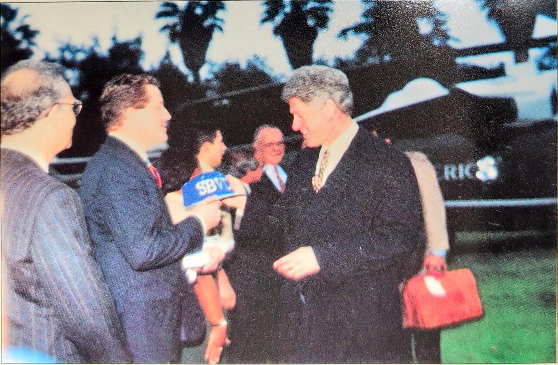 Image Two for President Bill Clinton Visits Campus