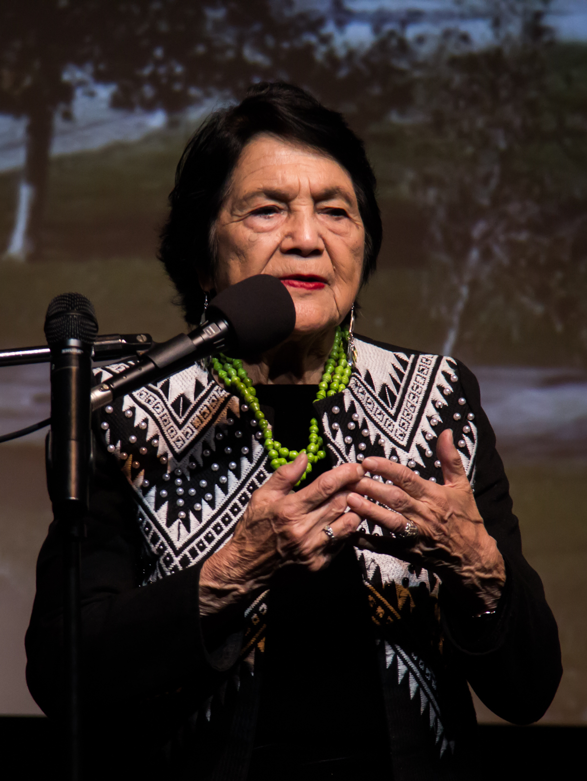 Image One for Labor and Civil Rights Icon Dolores Huerta Speaks on Campus