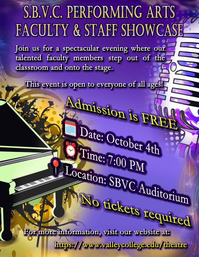 faculty and staff showcase