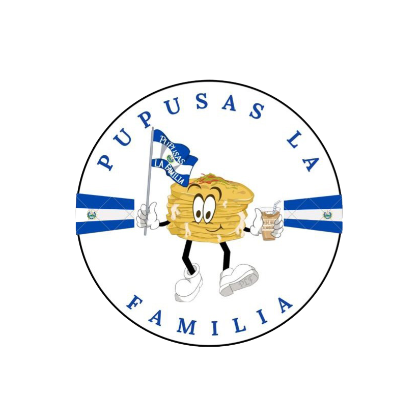 A photo of the Pupusas La Familia logo 