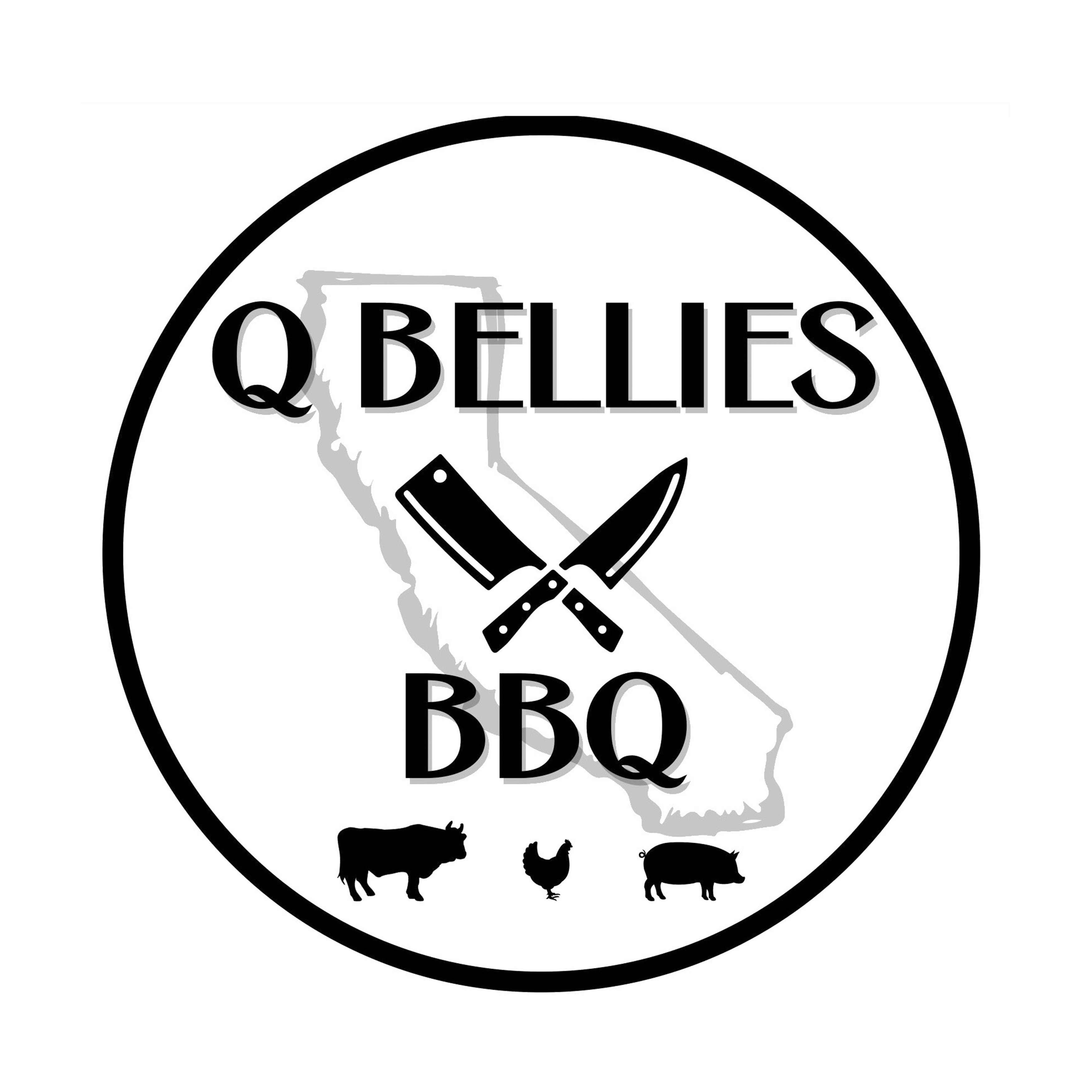 A photo of the Q Bellies BBQ logo 