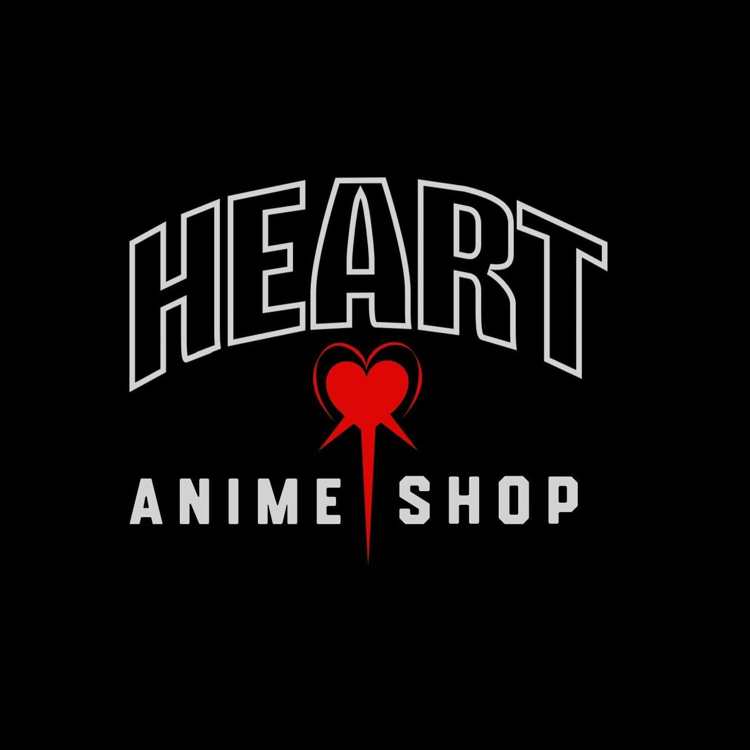 A photo of the Heart Anime Shop logo